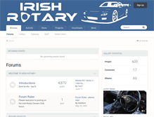 Tablet Screenshot of irishrotary.com